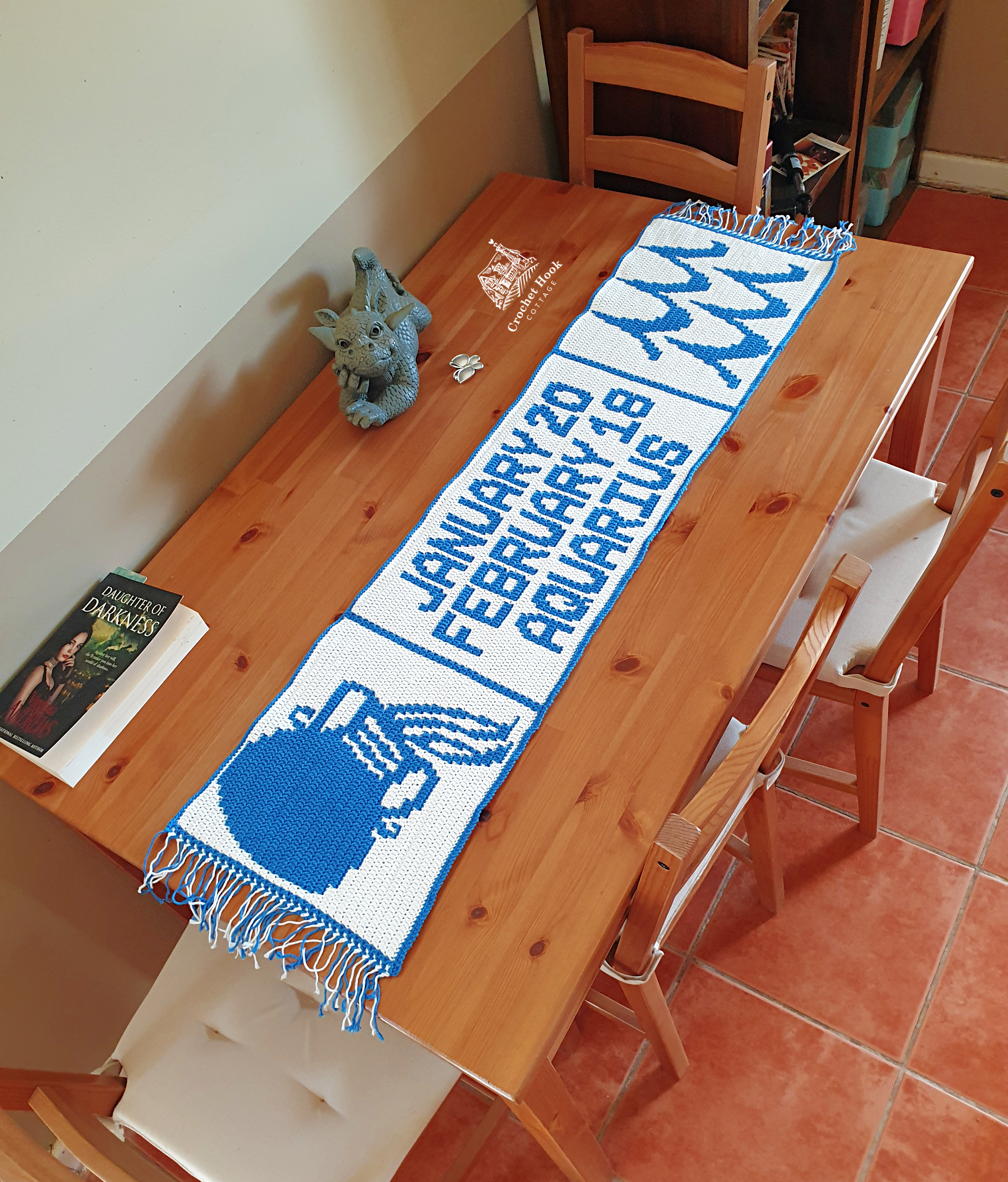 Aquarius Table Runner