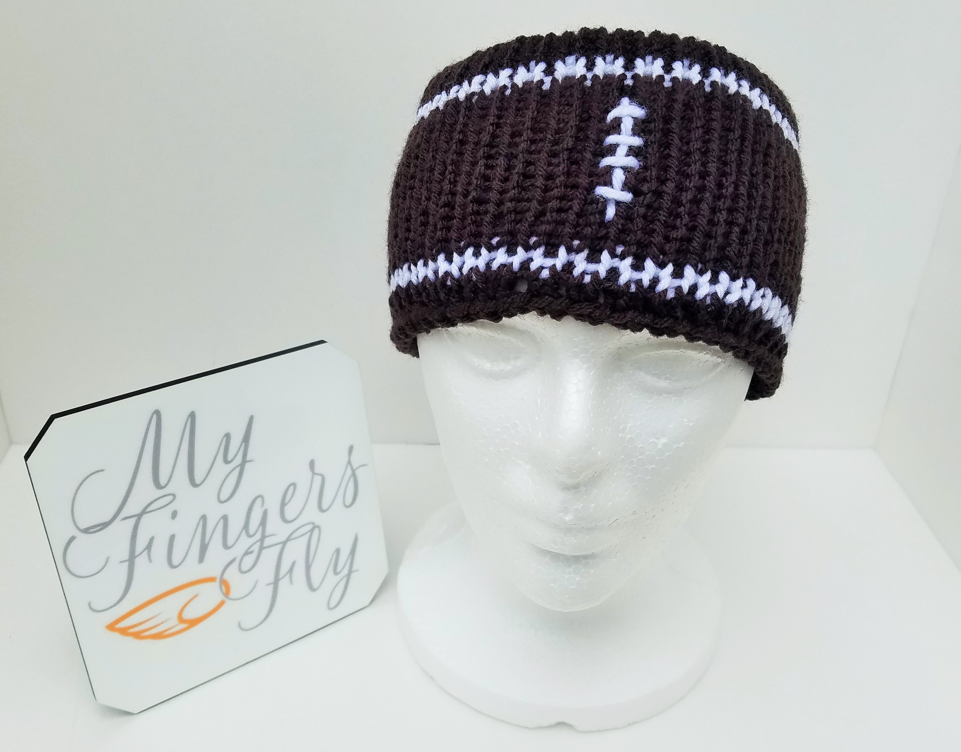 Football Earwarmer pattern