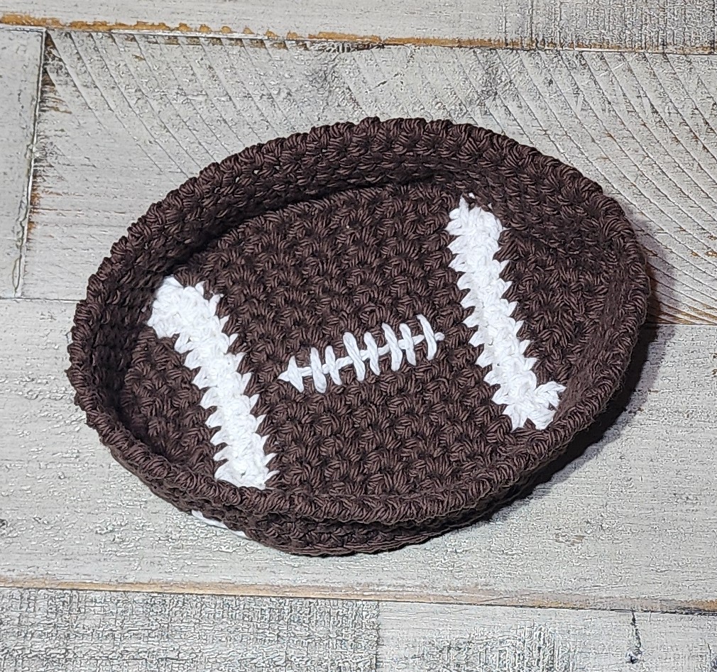Football Trinket Tray pattern