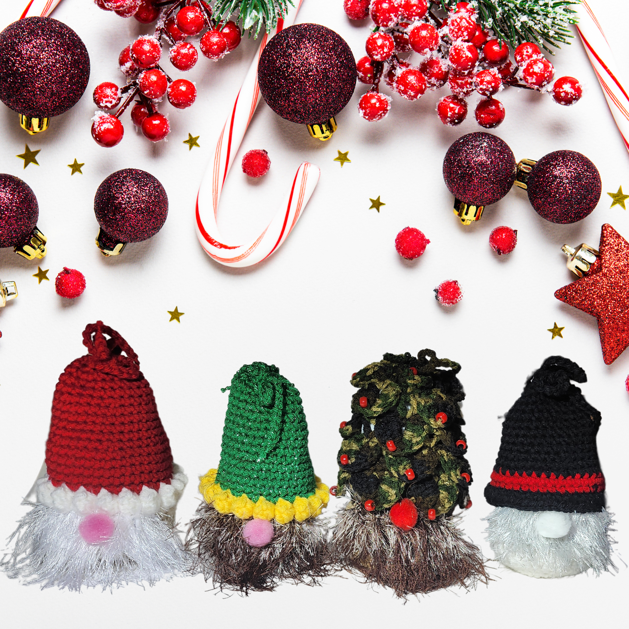 Gnome Gift Bags pattern