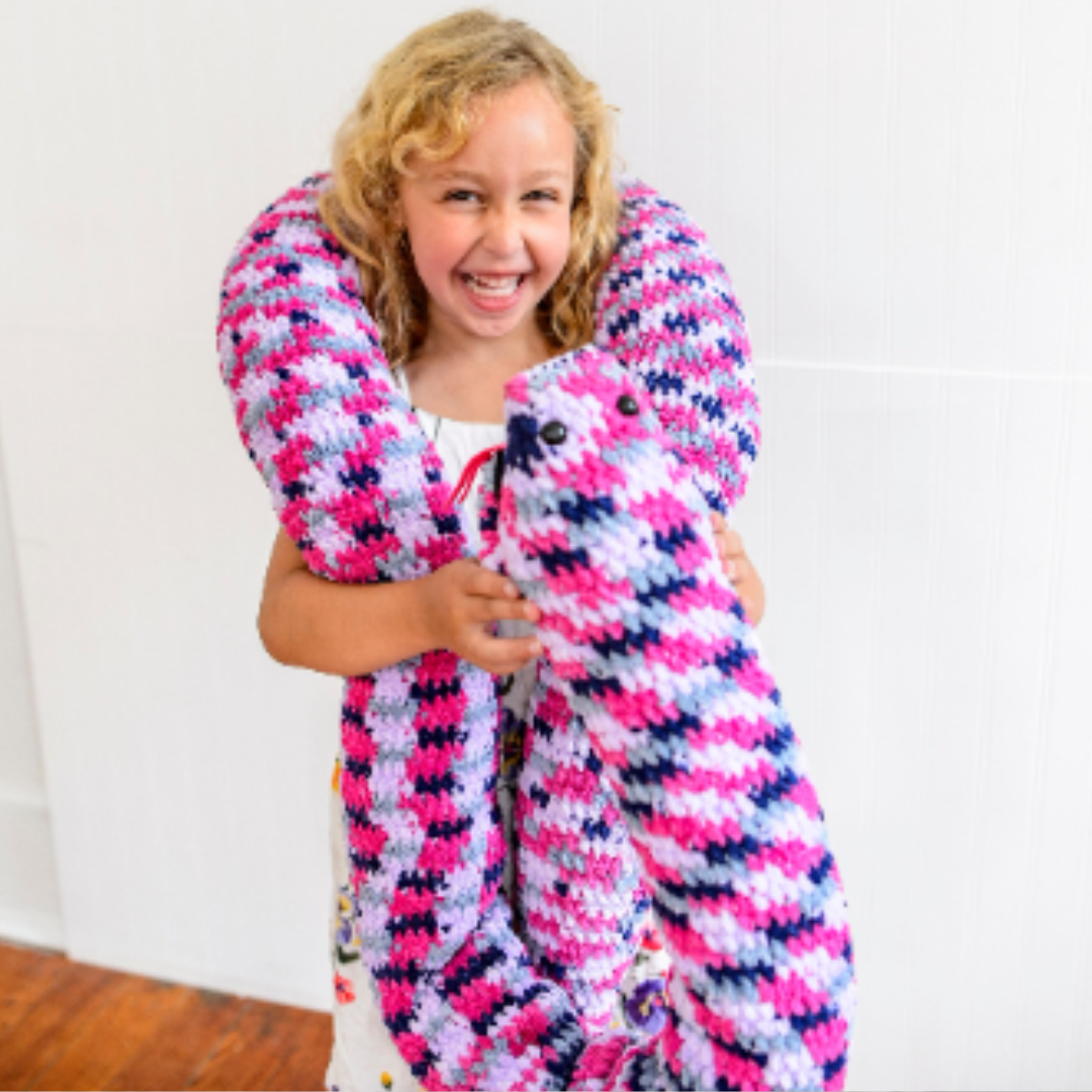 King Snake Plushie pattern