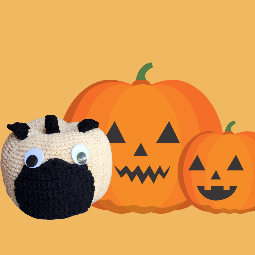 Pugkin Amigurumi pattern