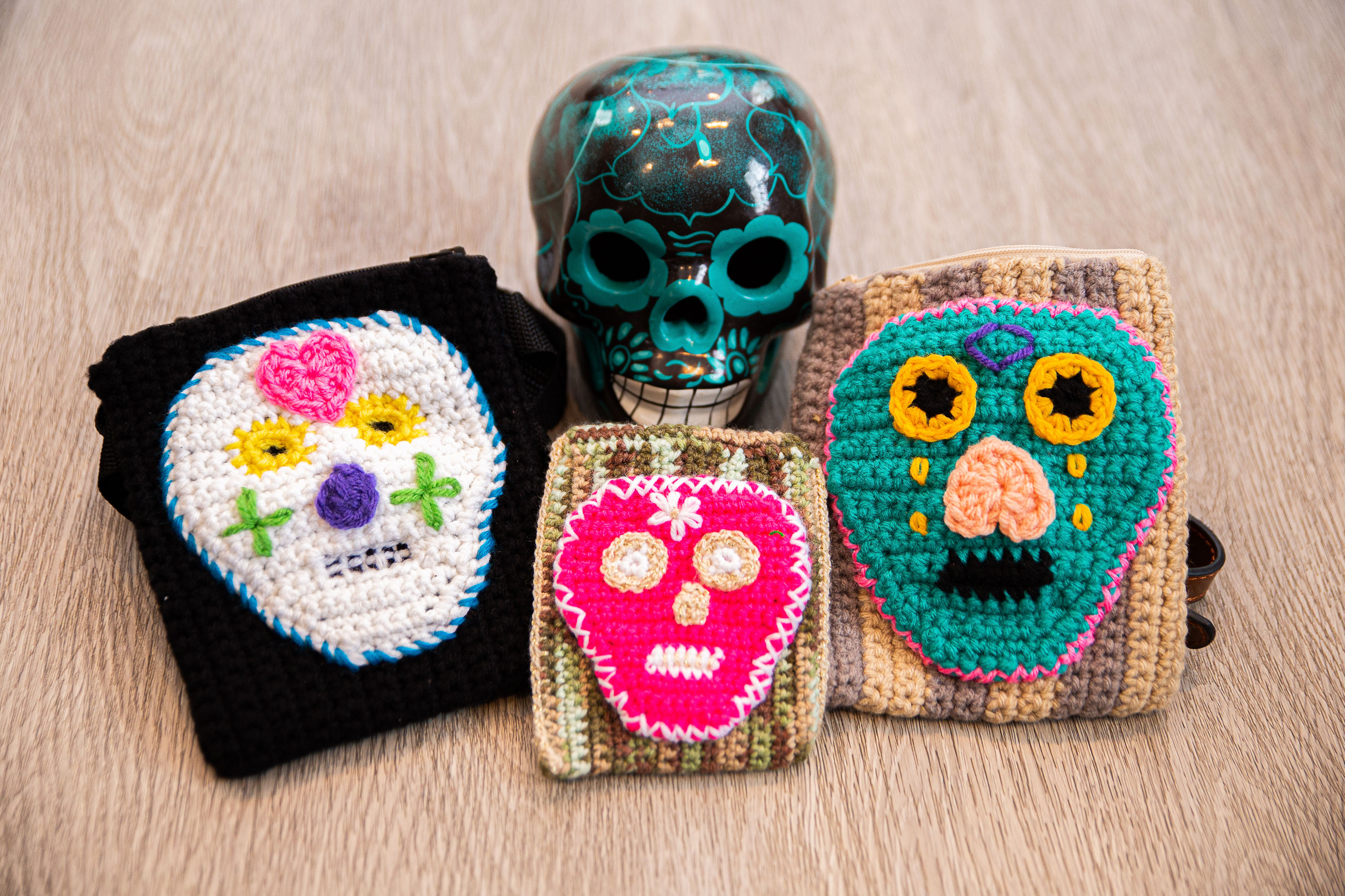 Sugar Skull Purses pattern