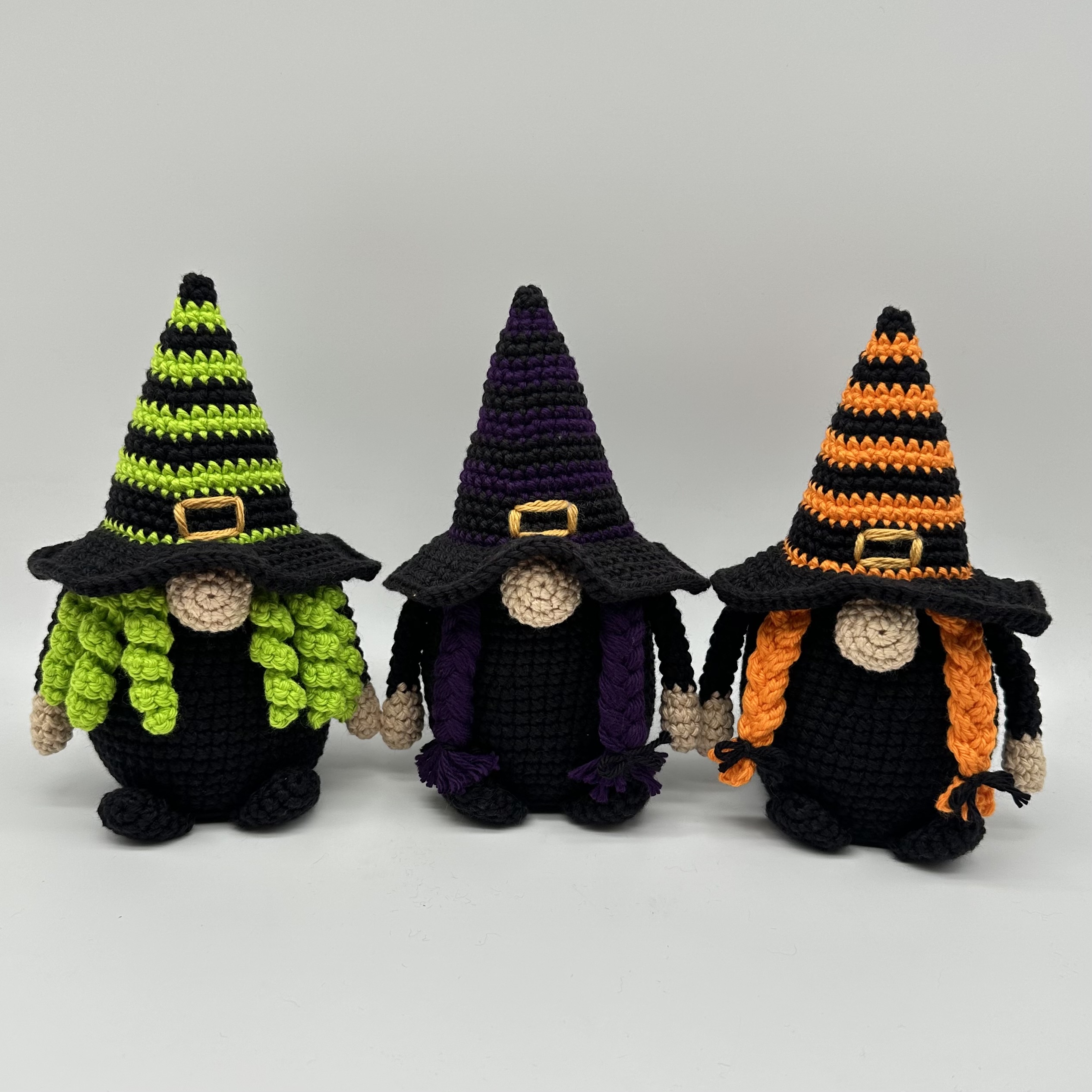 Halloween Witch Gnome Crochet Pattern