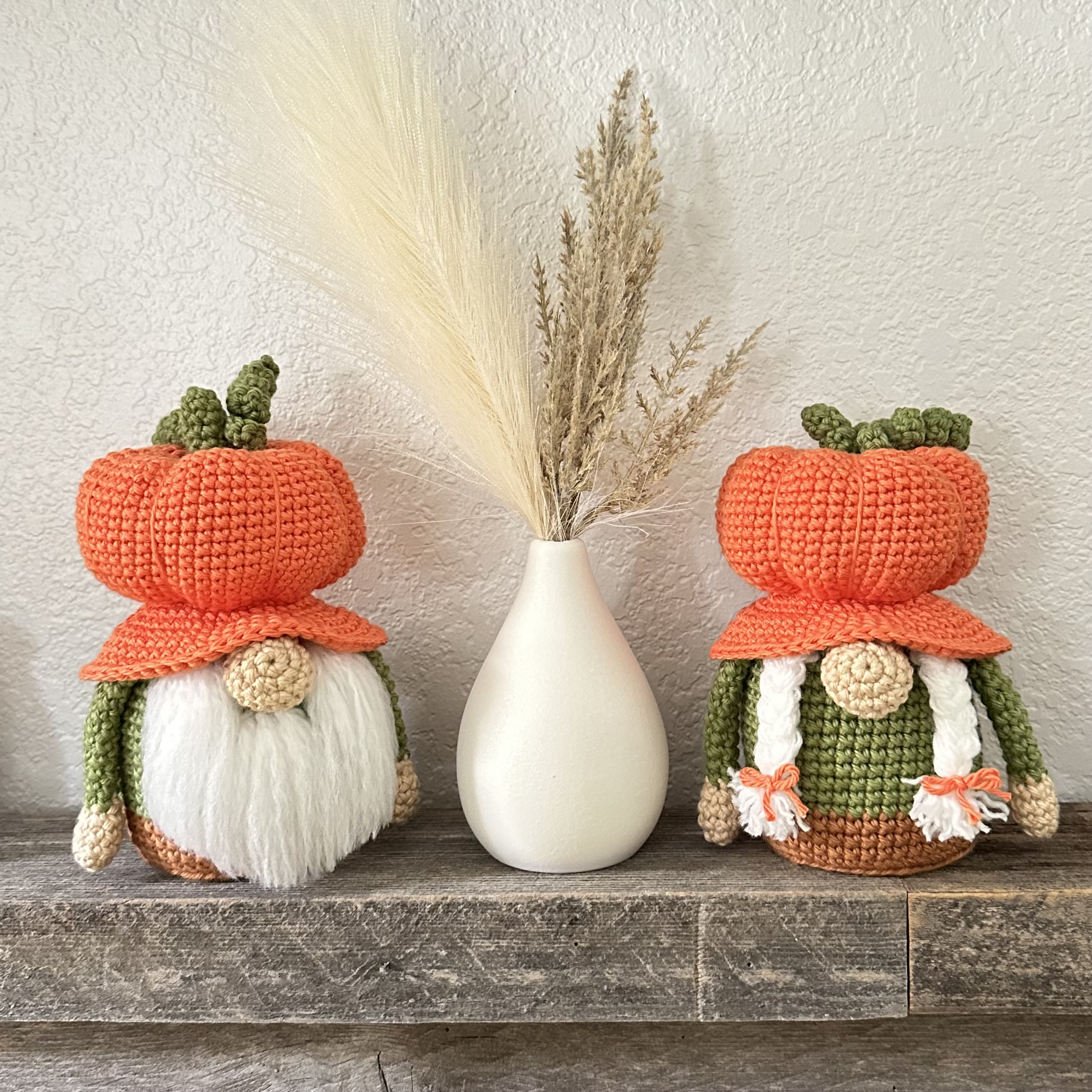 Pumpkin Gnome Crochet Pattern