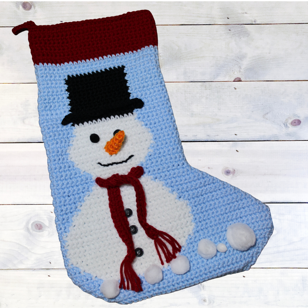 Snowman Christmas Stocking