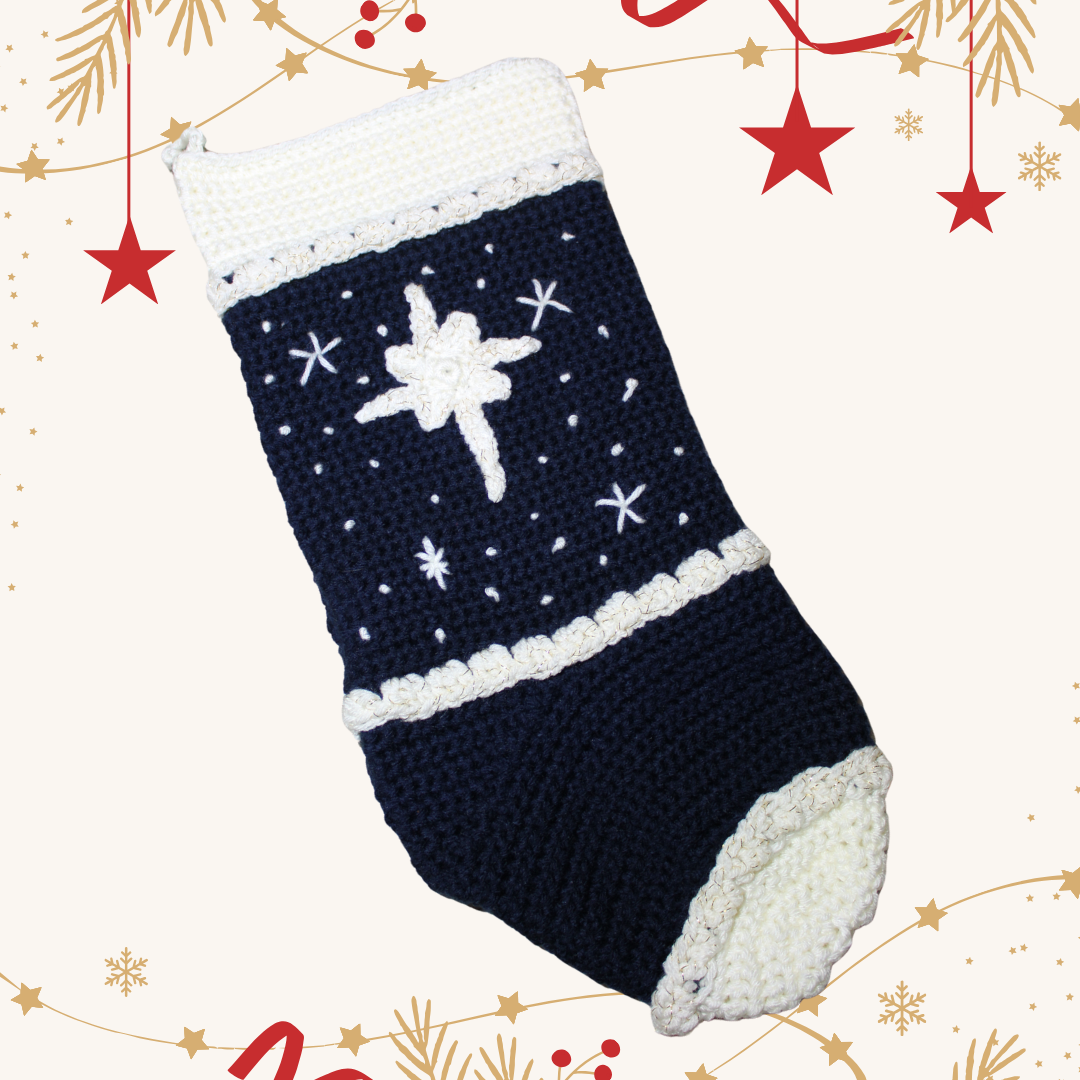 Star of Bethlehem Christmas Stocking
