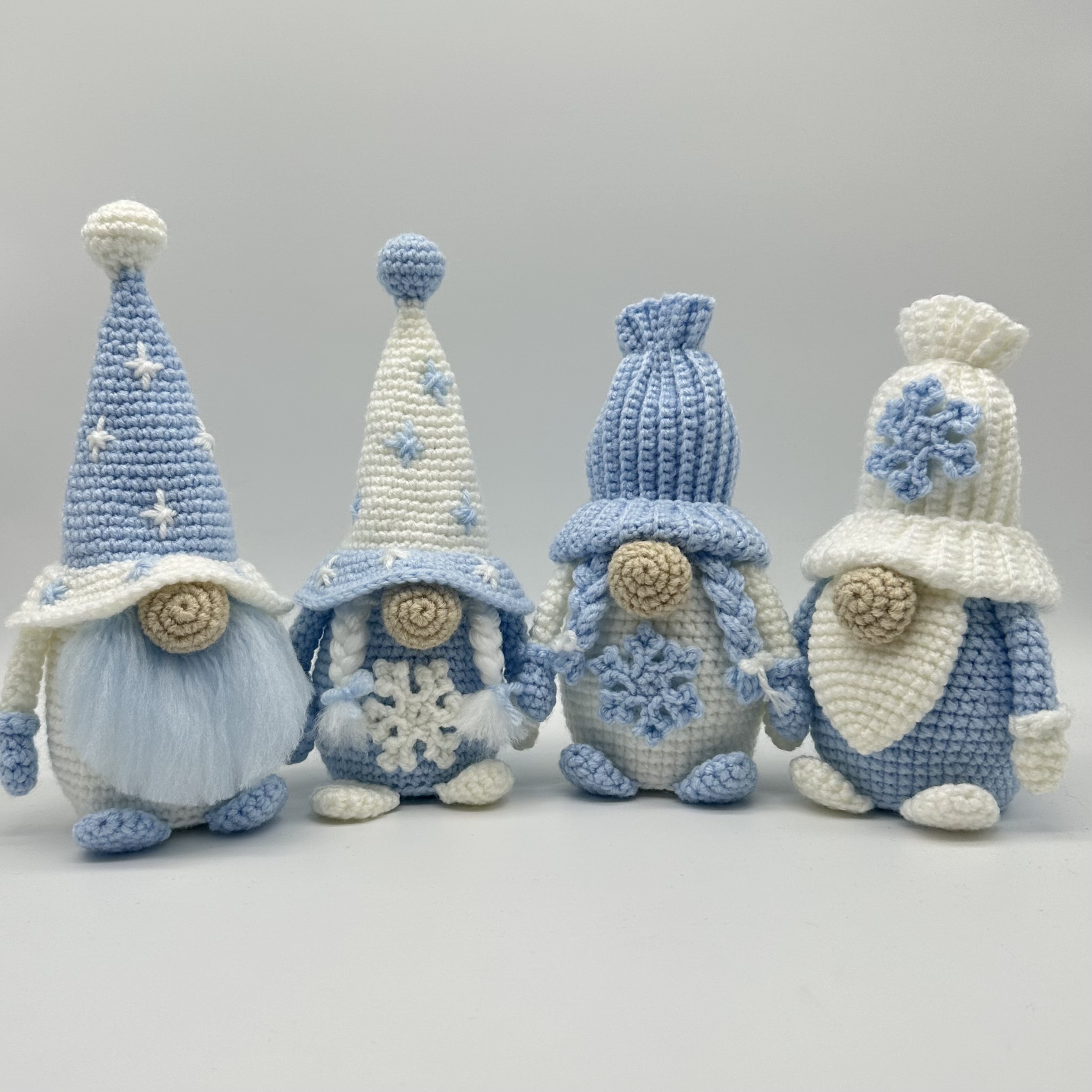 Winter Christmas Crochet Gnome Amigurumi Pattern PDF